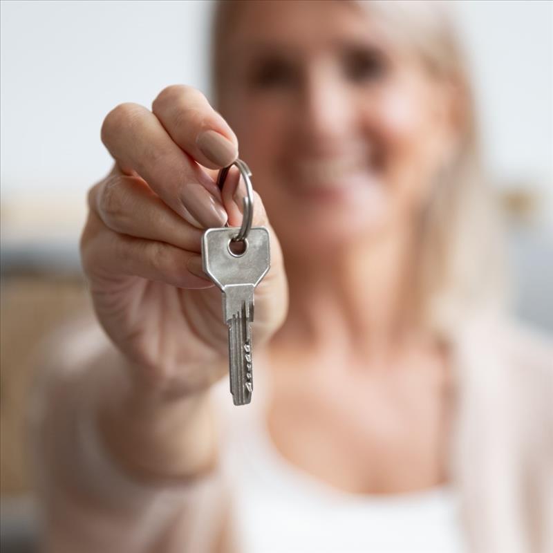 new house key in headingly