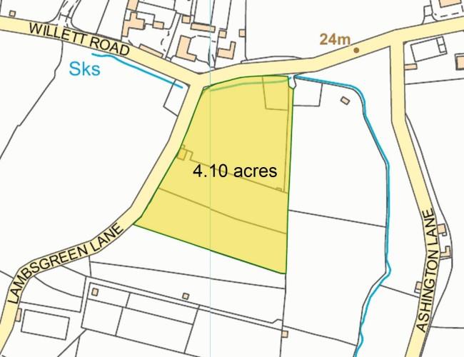 land for sale in Willett Road, Wimborne, BH21 Symonds & Sampson Auctions