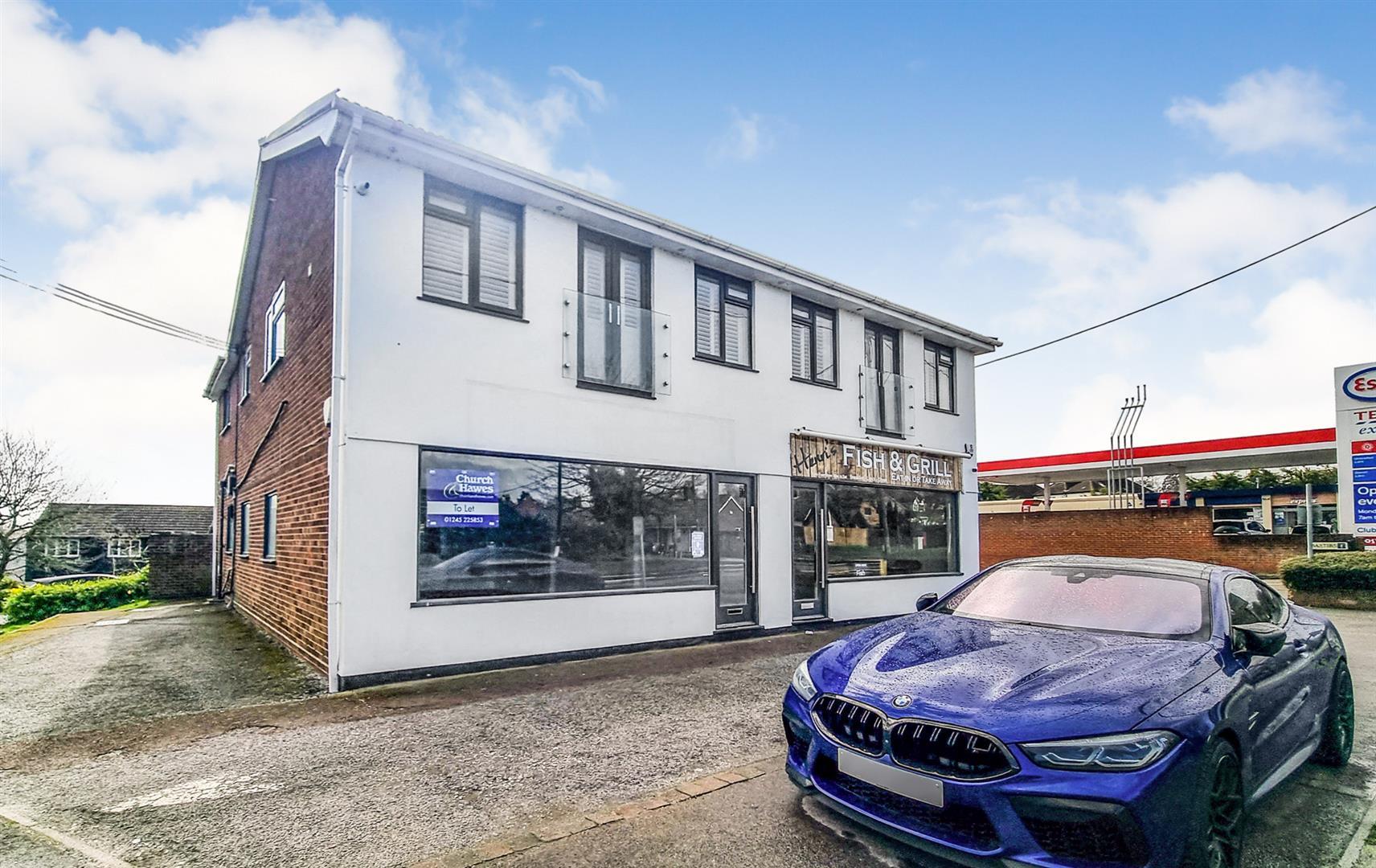 shop to let in Maldon Road, Danbury, CM3 Church and Hawes