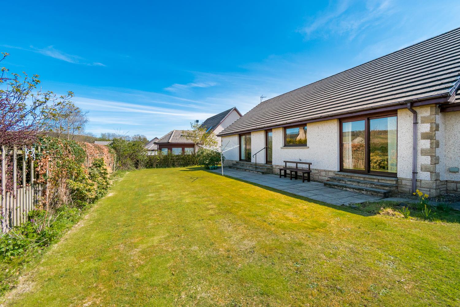 3 bedroom detached bungalow for sale in 21 Justice Park, Oxton, Lauder