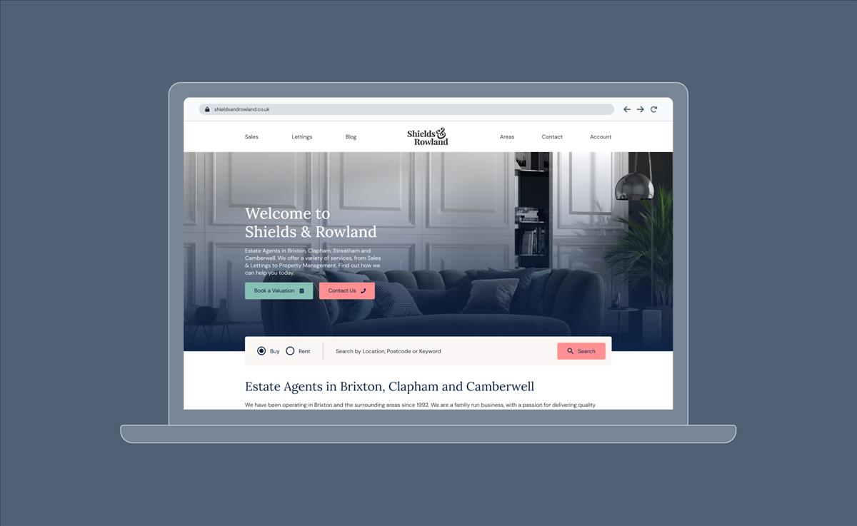 Platinum Estate Agent Website Theme - Homepage