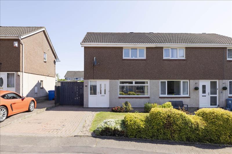 2 bedroom semidetached house for sale in 77 Stevenson Road, Penicuik
