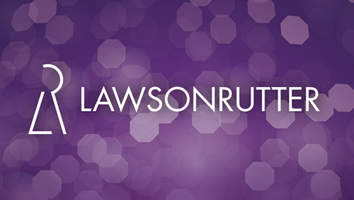 Lawson Rutter secondary logo