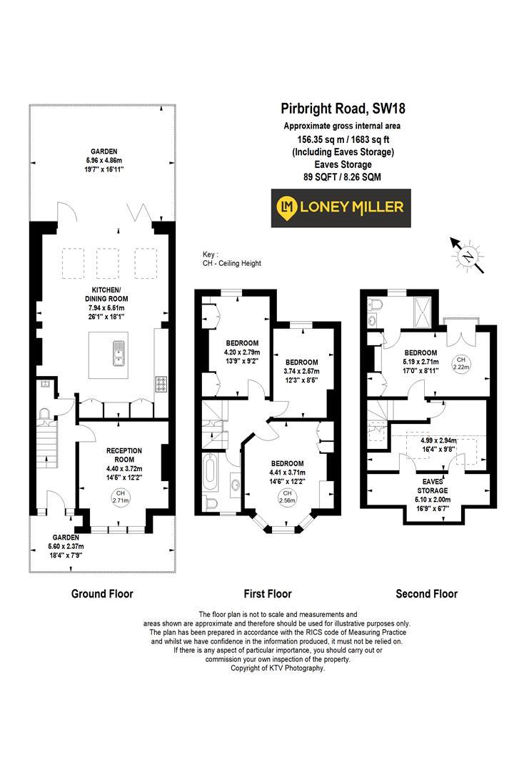 5 bedroom house for sale in Pirbright Road, London, SW18 Loney Miller