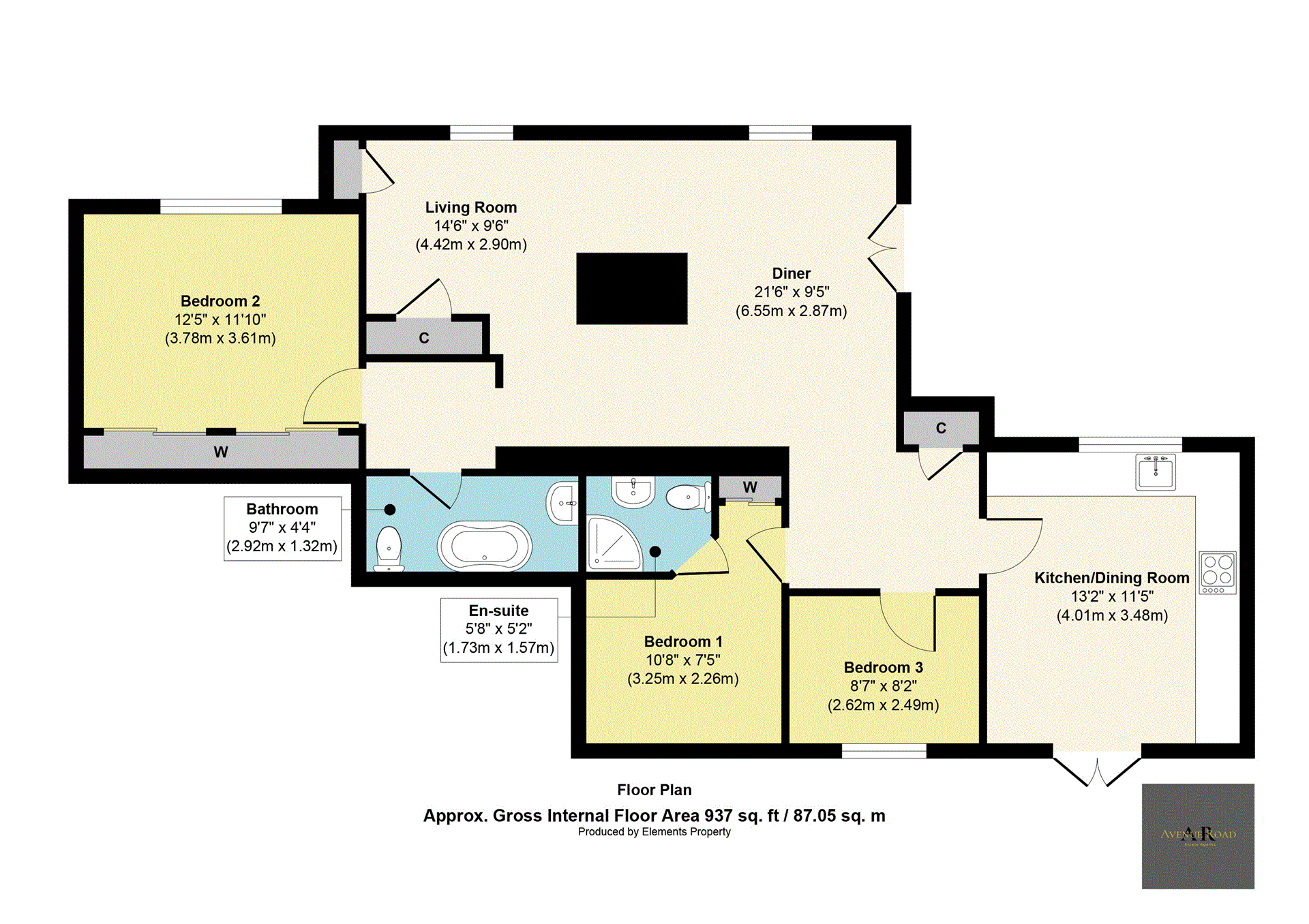 3 bedroom flat for sale in 111 Redford Road, Edinburgh , EH13 Avenue