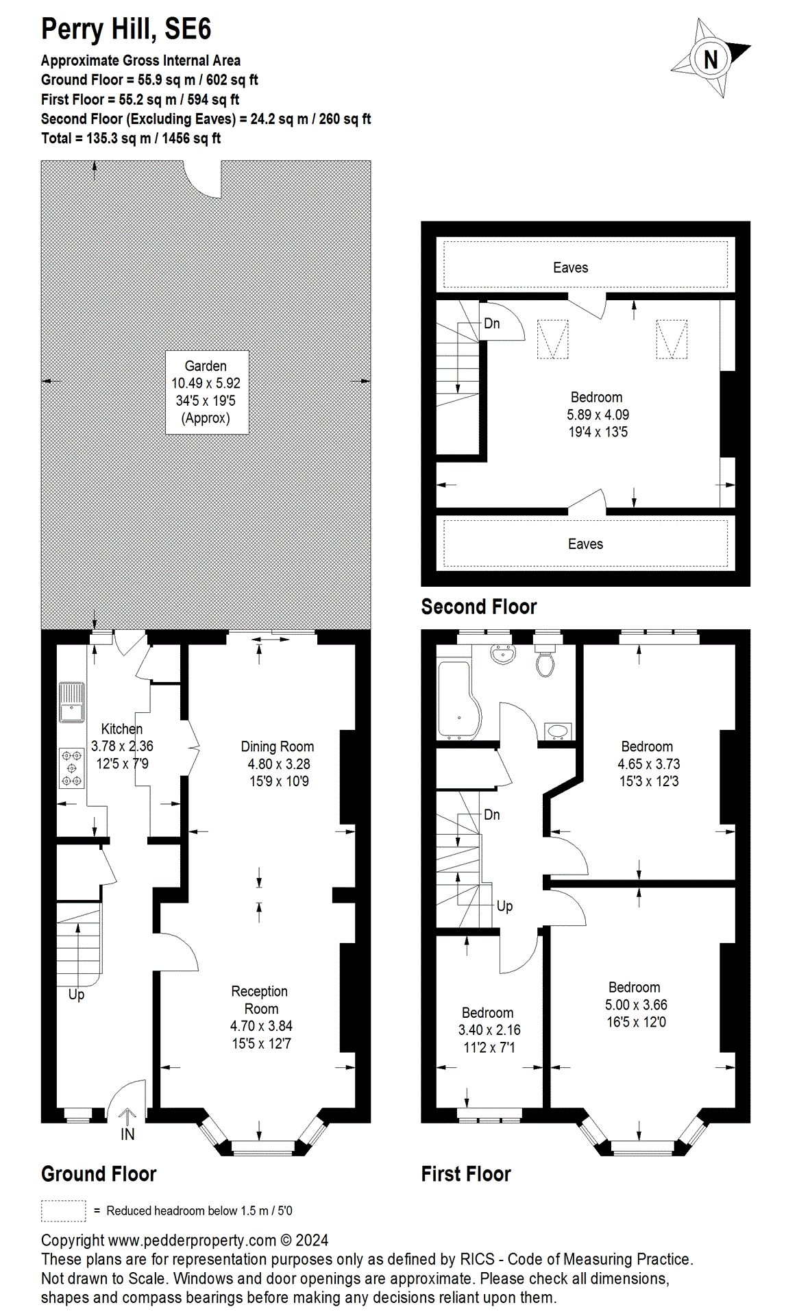 4 bedroom house for sale in Perry Hill, Catford, SE6 Pedder