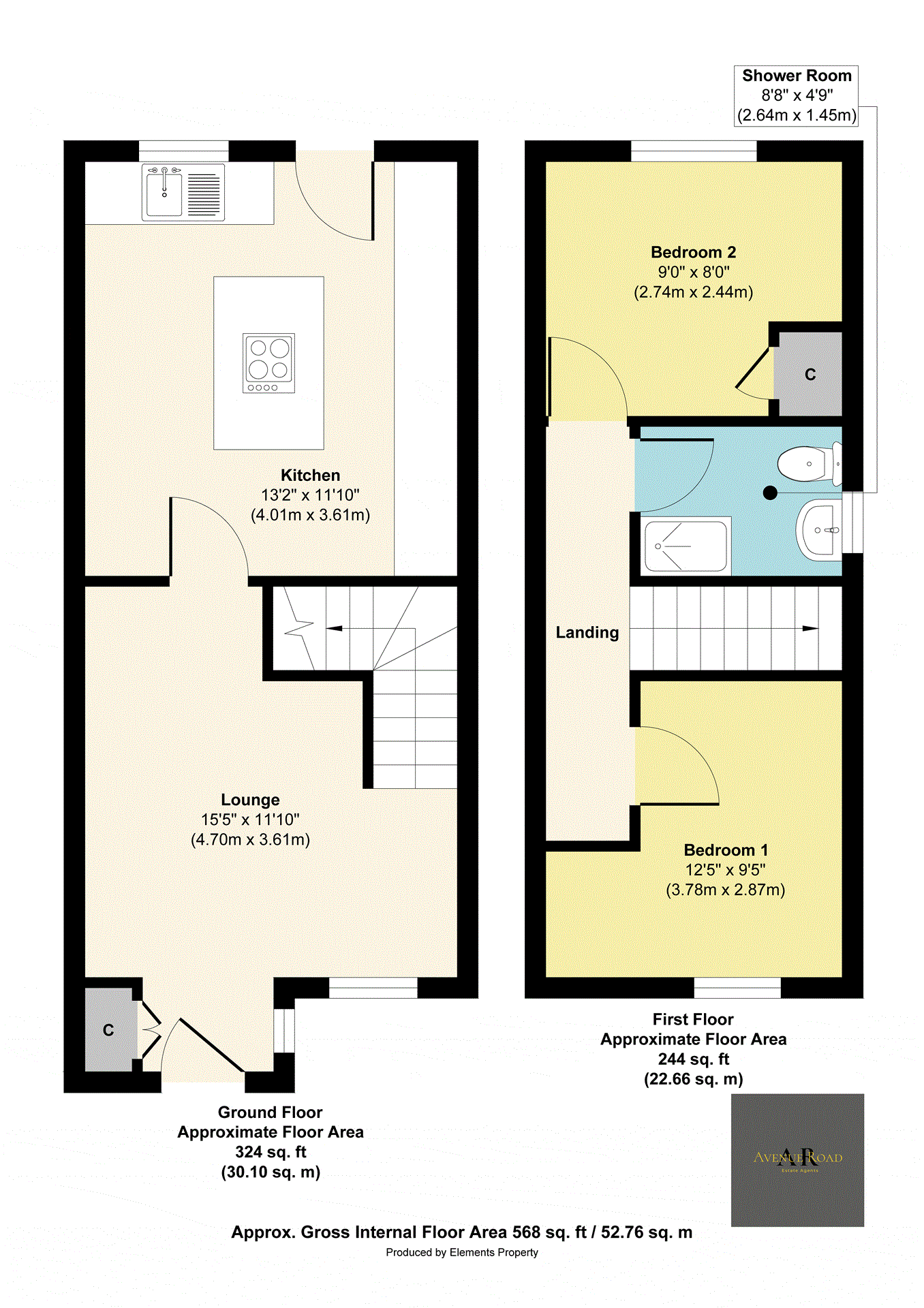 2 bedroom end of terrace house for sale in 38 Mayshade Road, Loanhead