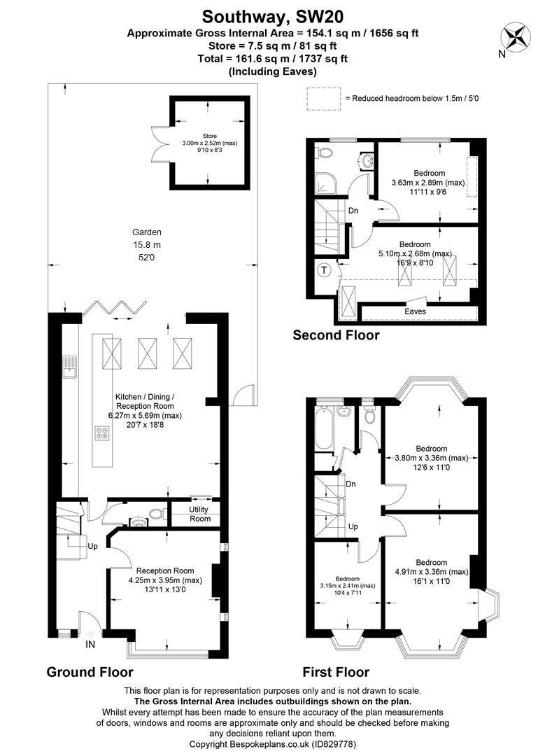 5 bedroom end of terrace house for sale in Southway, Raynes Park, SW20