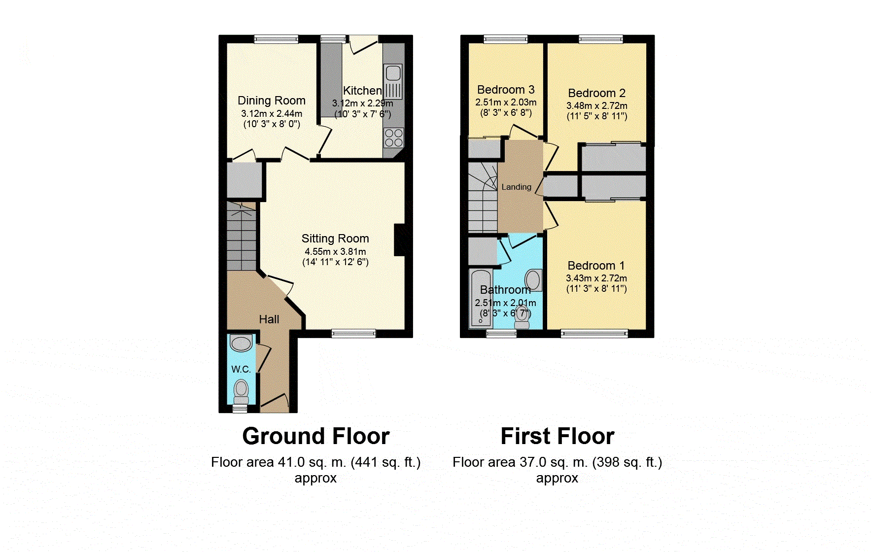 3 bedroom end of terrace house for sale in 27 Ness Place, Tranent, EH33