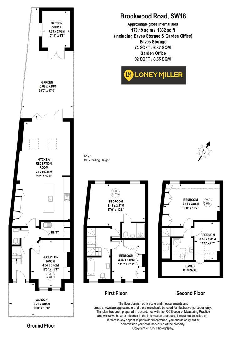 4 bedroom house for sale in Brookwood Road, London, SW18 Loney Miller