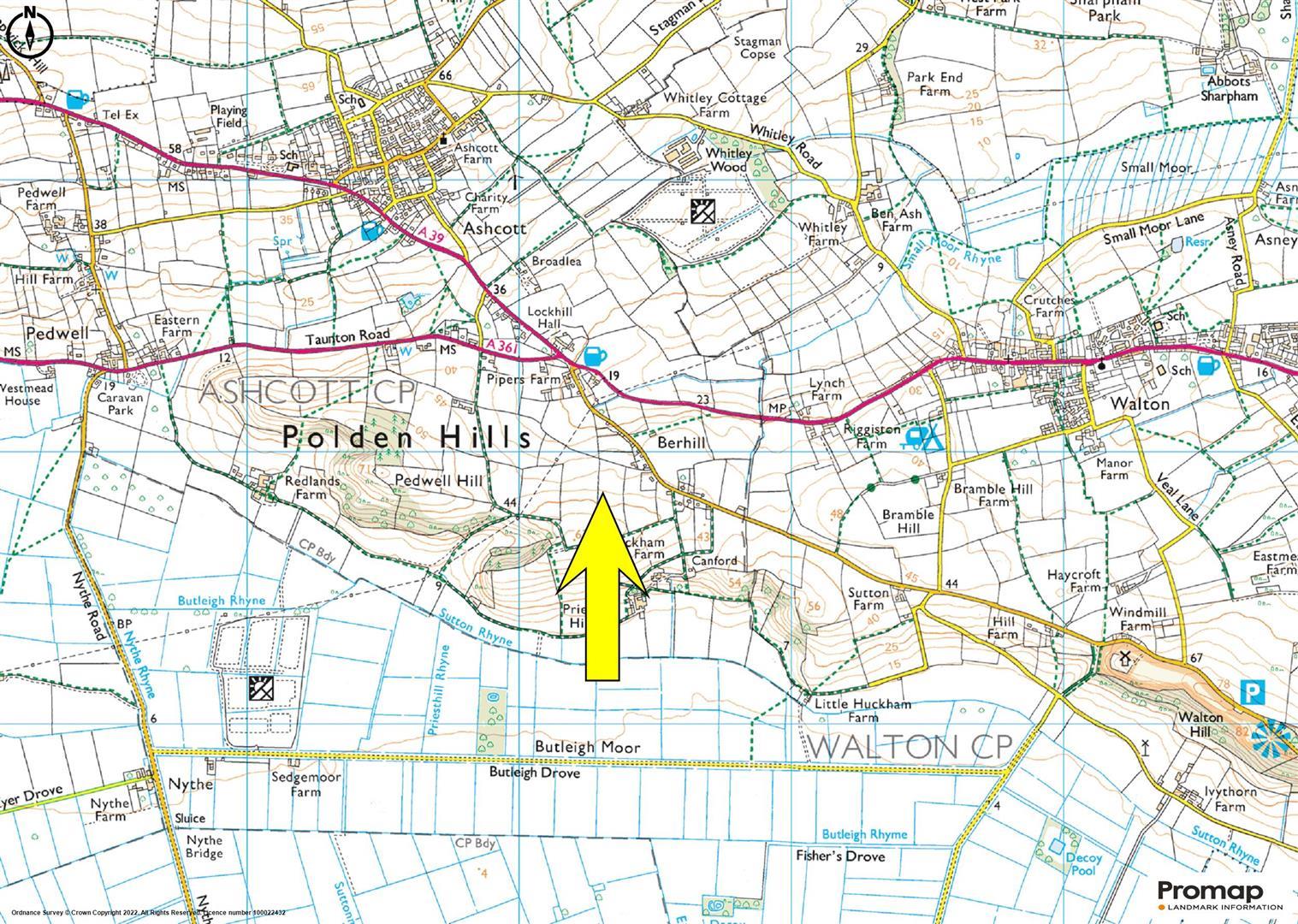 land for sale in Ashcott, Somerset, TA7 Symonds & Sampson