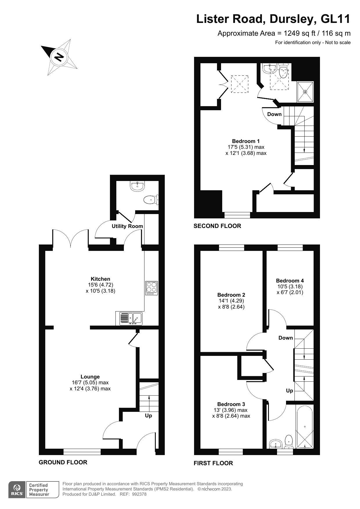 4 bedroom house for sale in Lister Road, Dursley, GL11 David James