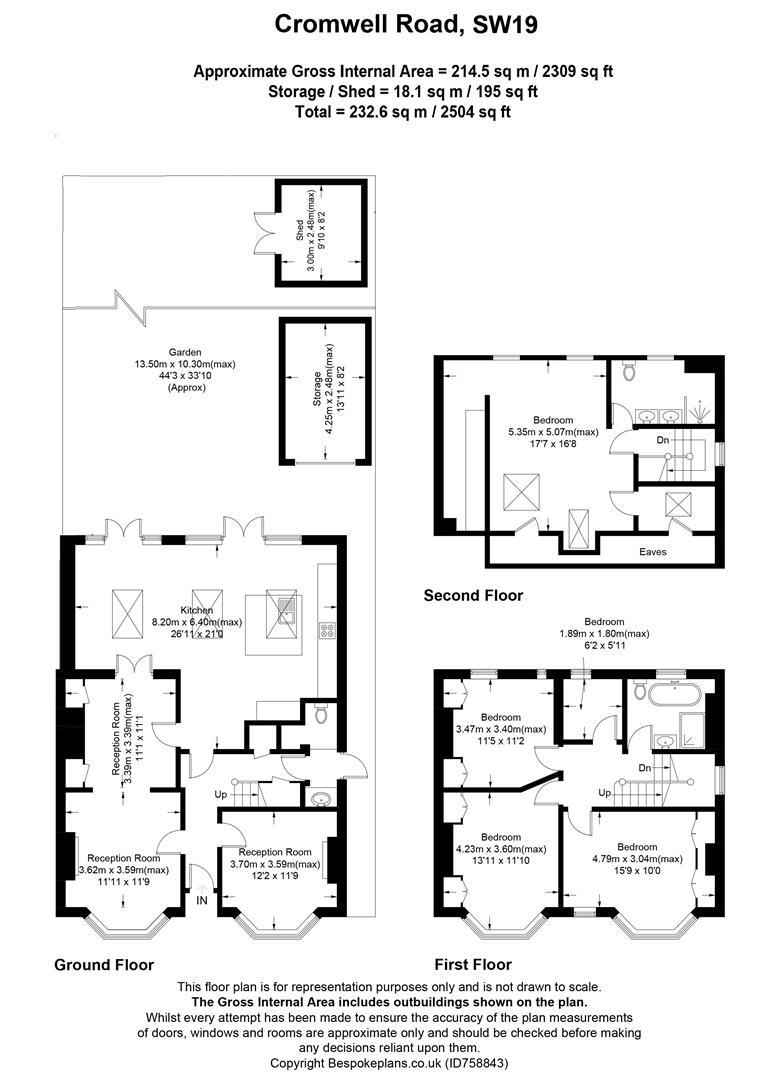 5 bedroom semidetached house for sale in Cromwell Road, Wimbledon