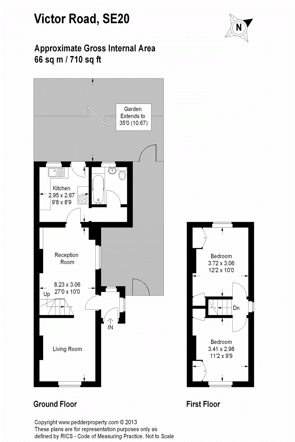 2 bedroom house for sale in Victor Road, Penge, SE20 Pedder
