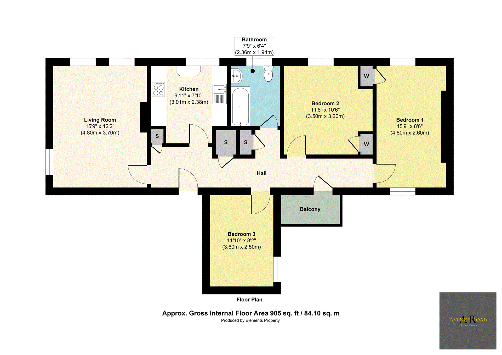 3 bedroom flat for sale in 18 Maxton Court, Dalkeith, EH22 Avenue