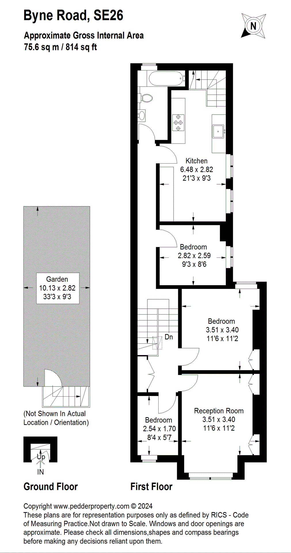 2 bedroom apartment for sale in Byne Road, Sydenham, SE26 Pedder