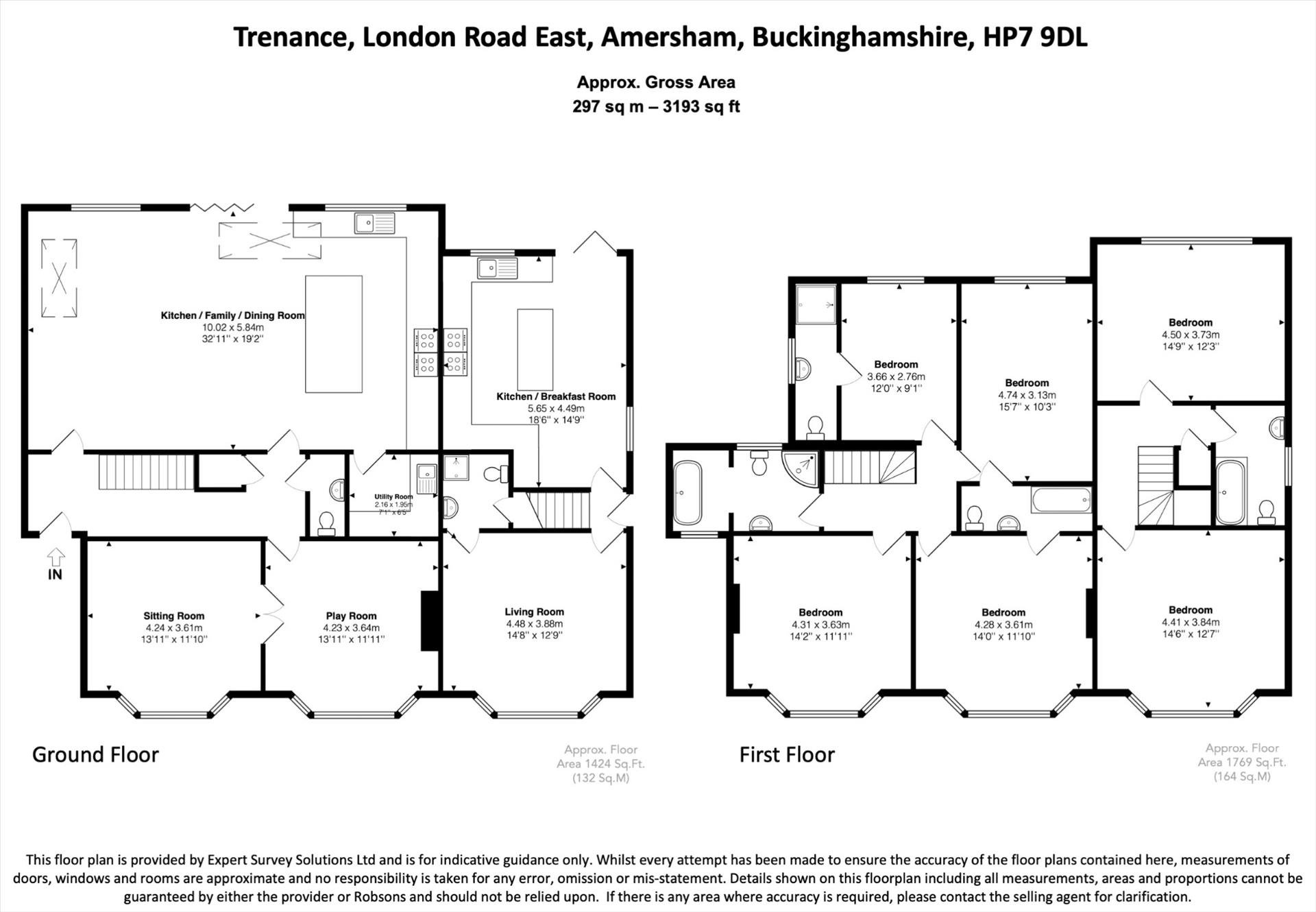 6 bedroom detached house for sale in , Amersham, HP7 | Robsons