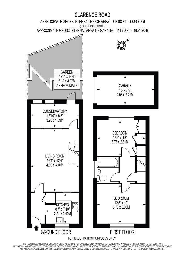 2 bedroom semidetached house for sale in Clarence Road, Wimbledon
