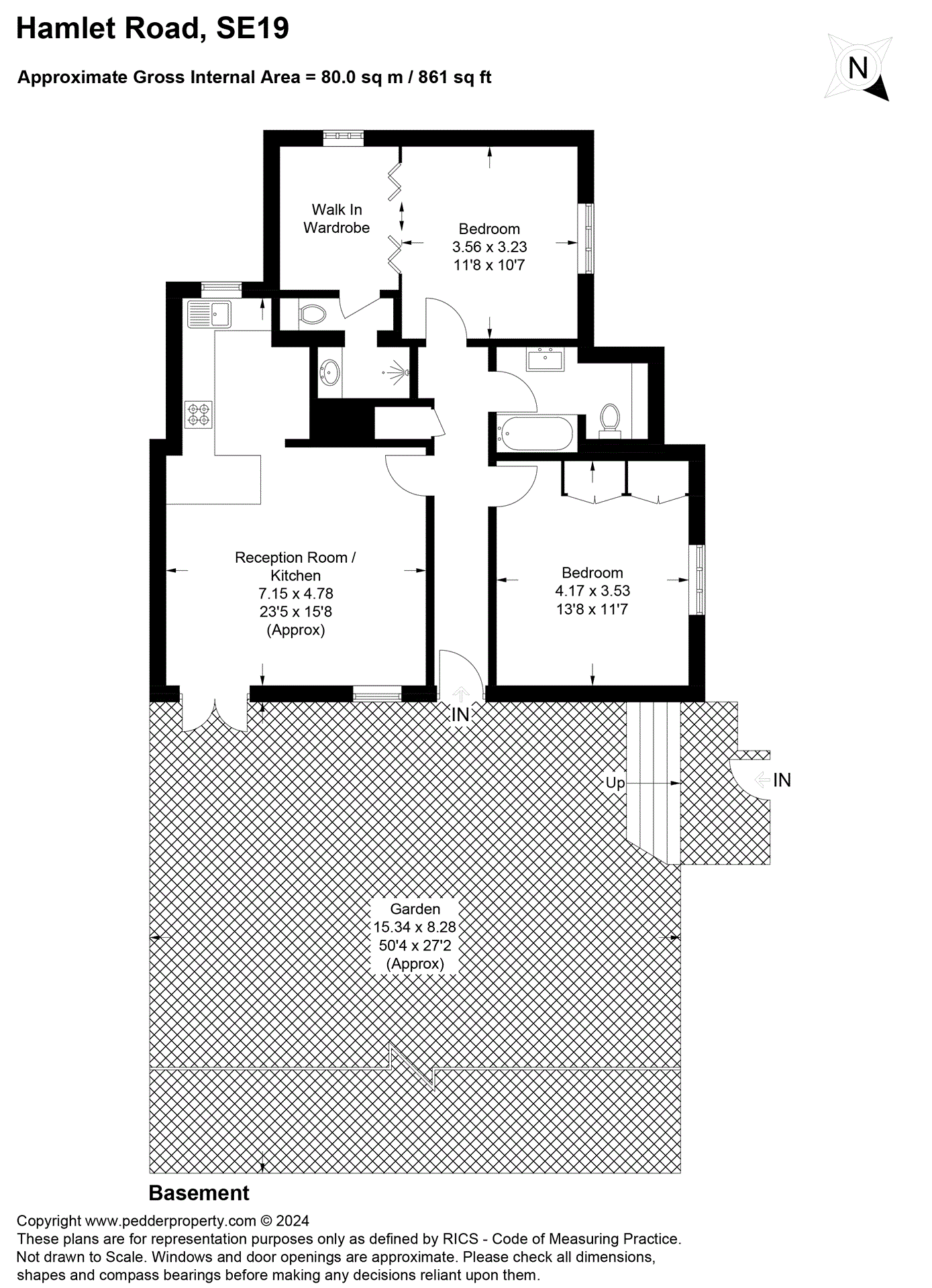 2 bedroom apartment for sale in Hamlet Road, Crystal Palace, SE19 Pedder