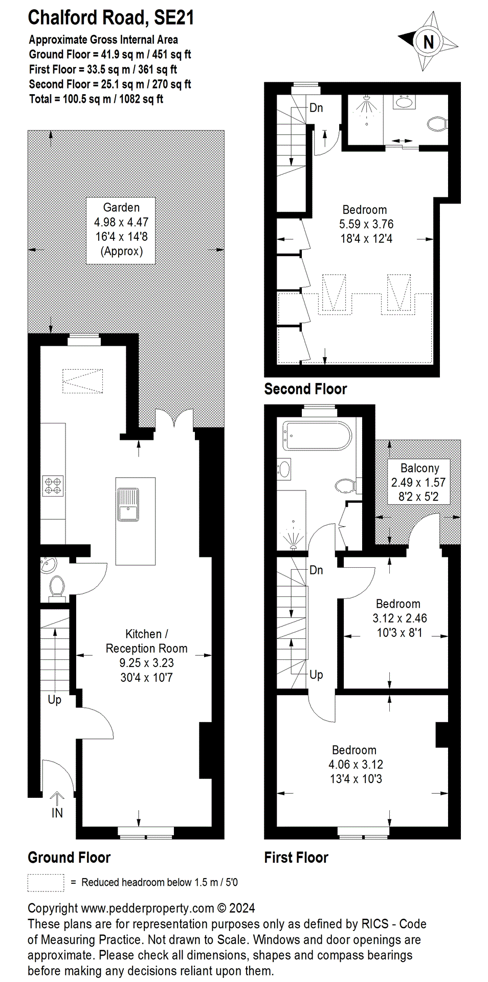 3 bedroom house for sale in Chalford Road, Dulwich, SE21 Pedder