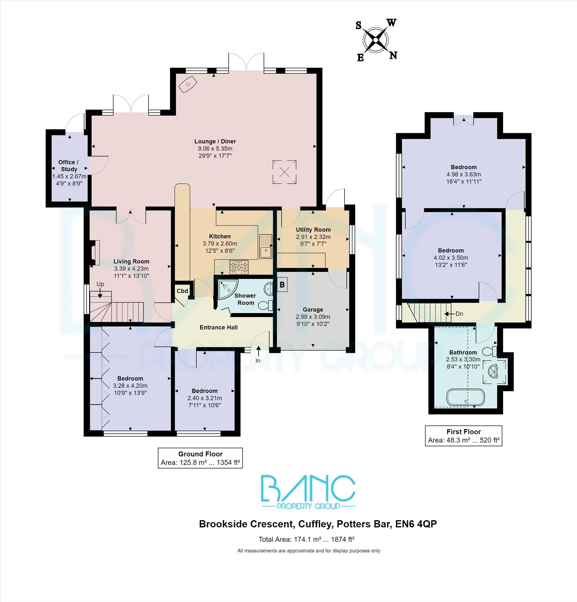 4 bedroom house for sale in Brookside Crescent, Cuffley, EN6 Banc Property Group