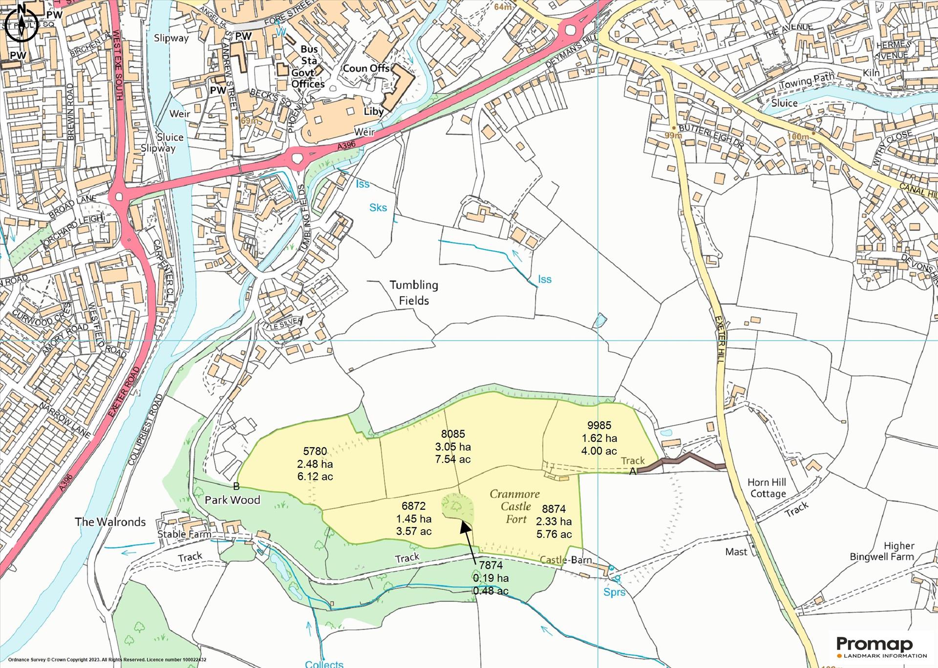 land for sale in Cranmore, Tiverton, EX16 Symonds & Sampson Auctions