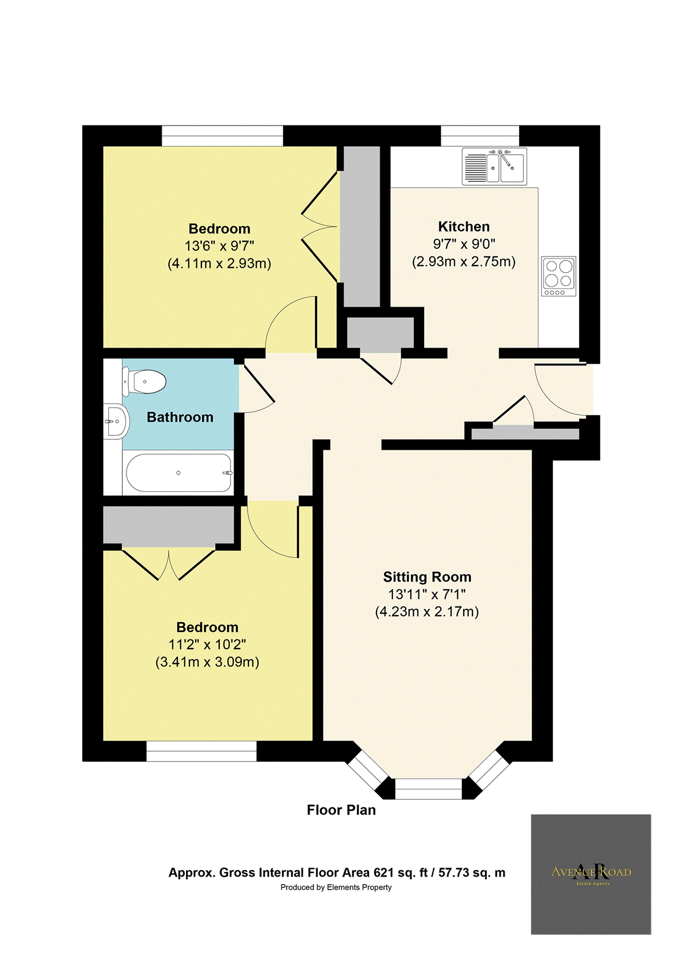 2 bedroom flat for sale in 7F Miners Walk, Dalkeith, EH22 Avenue Road