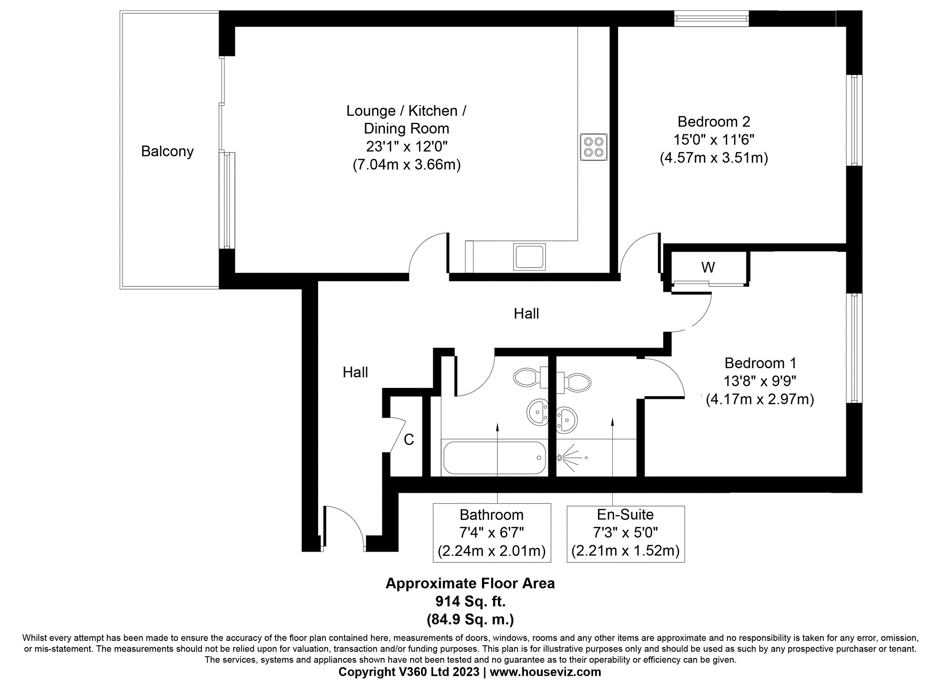 2 bedroom apartment for sale in Eagle Heights, Hale Village, N17