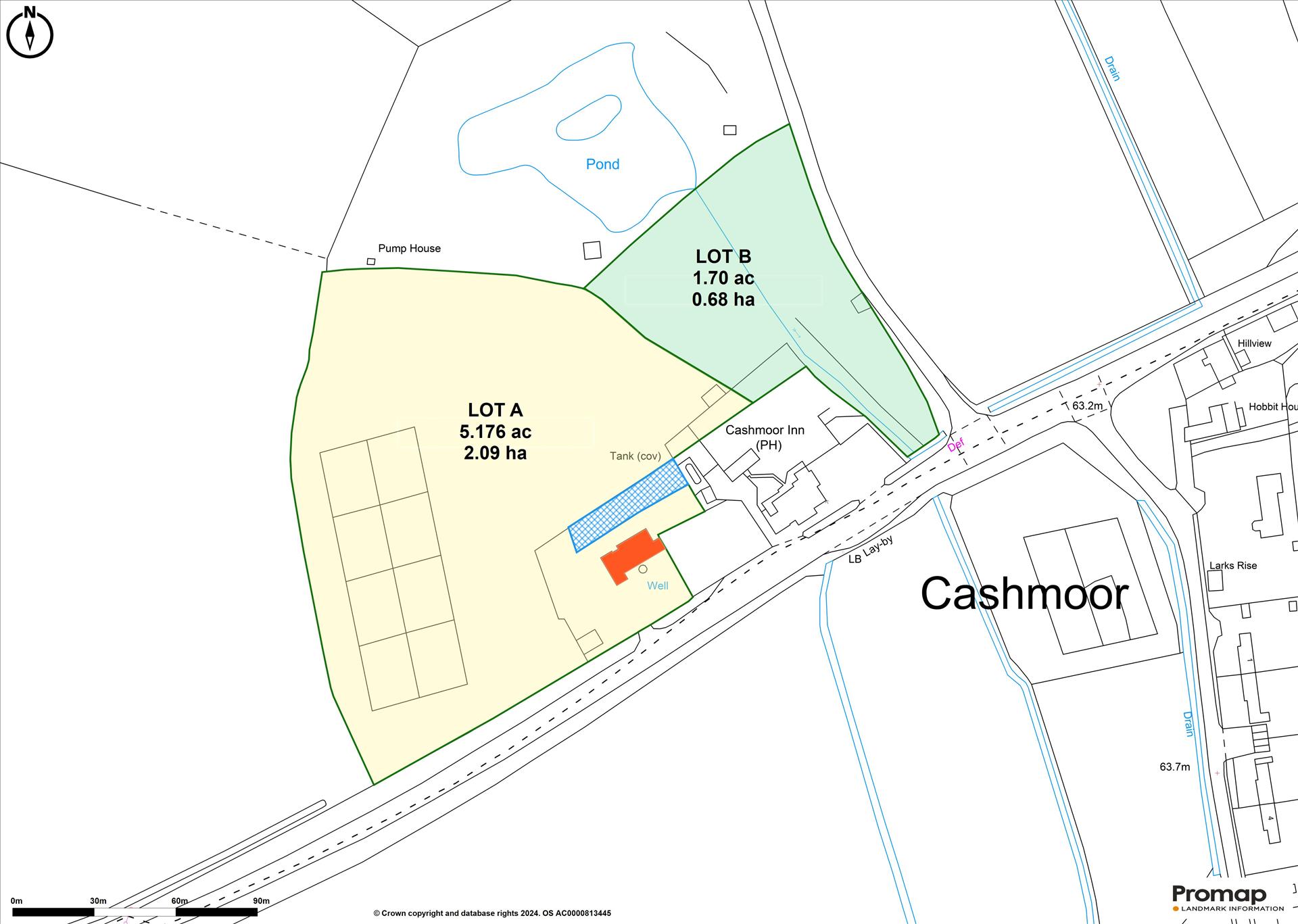 land for sale in Cashmoor, Blandford Forum, DT11 Symonds & Sampson