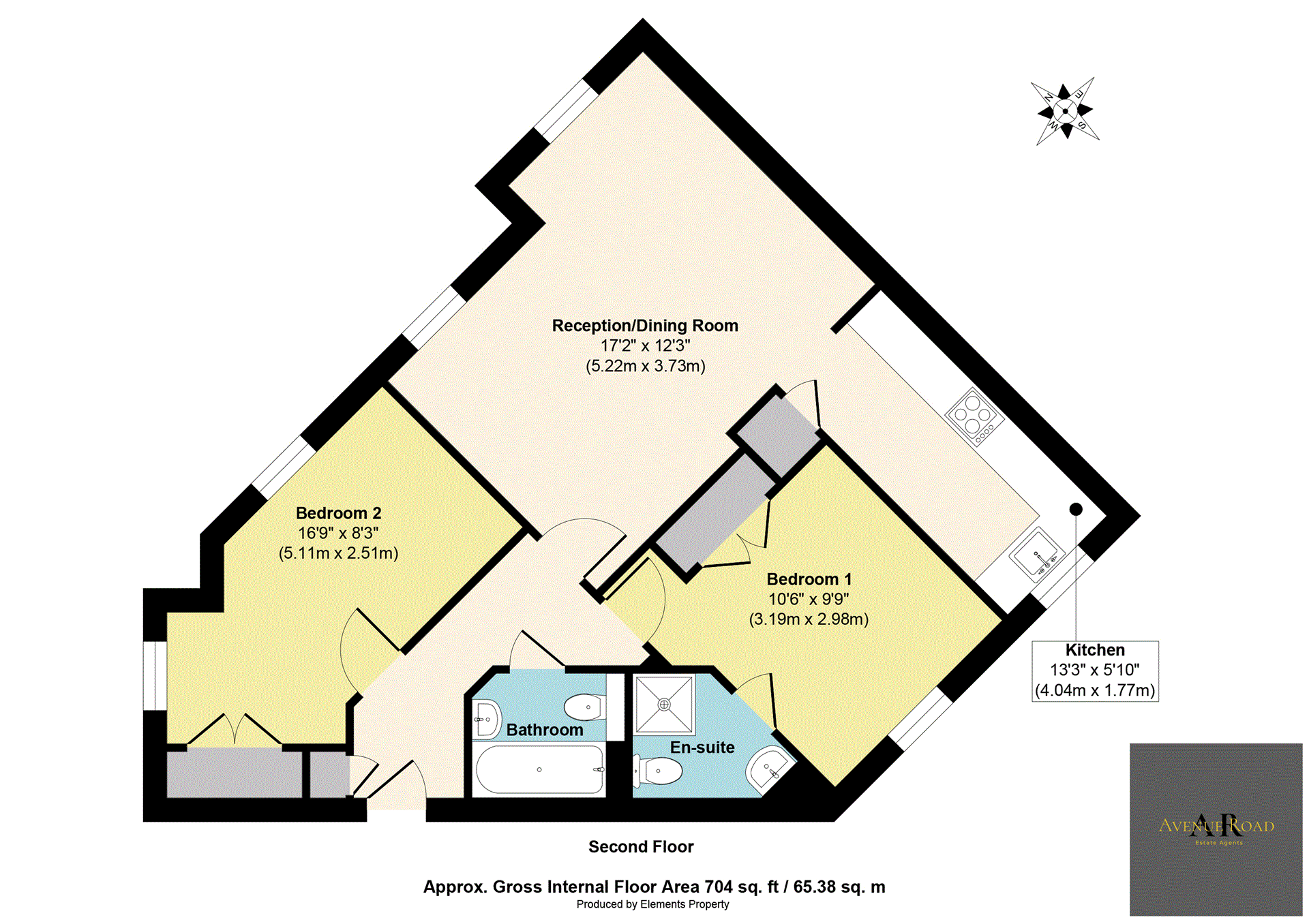 2 bedroom flat for sale in 1 Burnbrae Road, Bonnyrigg, EH19 Avenue