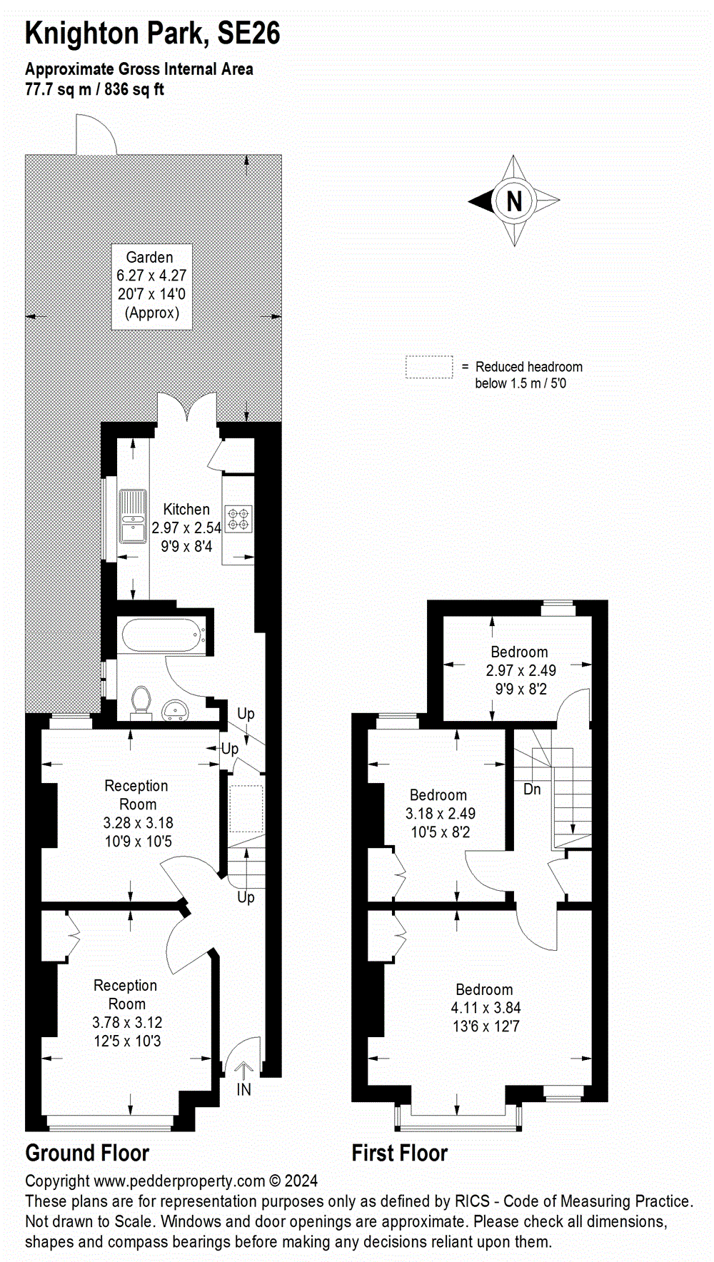 3 bedroom house for sale in Knighton Park Road, Sydenham, SE26 Pedder