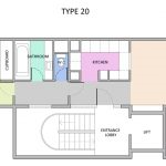 Type 20 Barbican flat