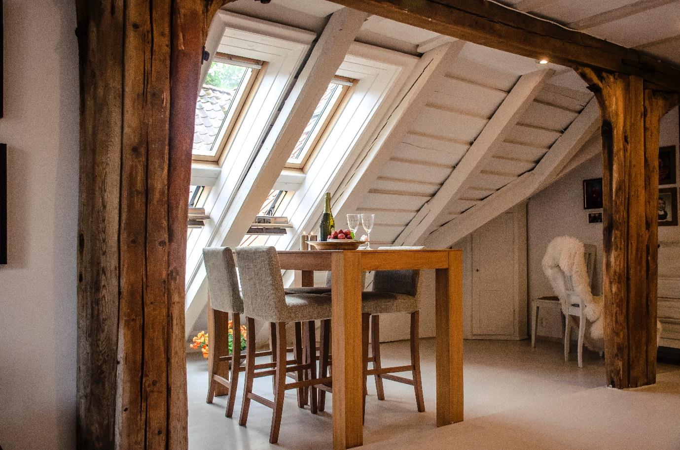 A dining room table
Description automatically generated