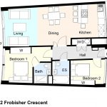 Type 7.2 Frobisher Crescent Barbican flat