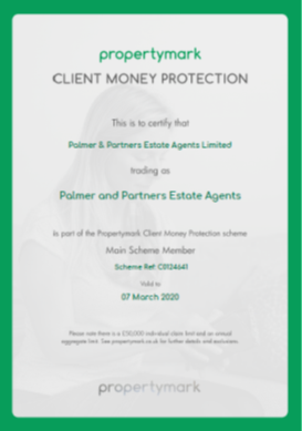 Client money protection. Palmer and Partners.