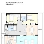 Type 9.1 Frobisher Crescent Barbican flat