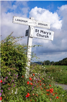 Langham, Essex. Rural Village.