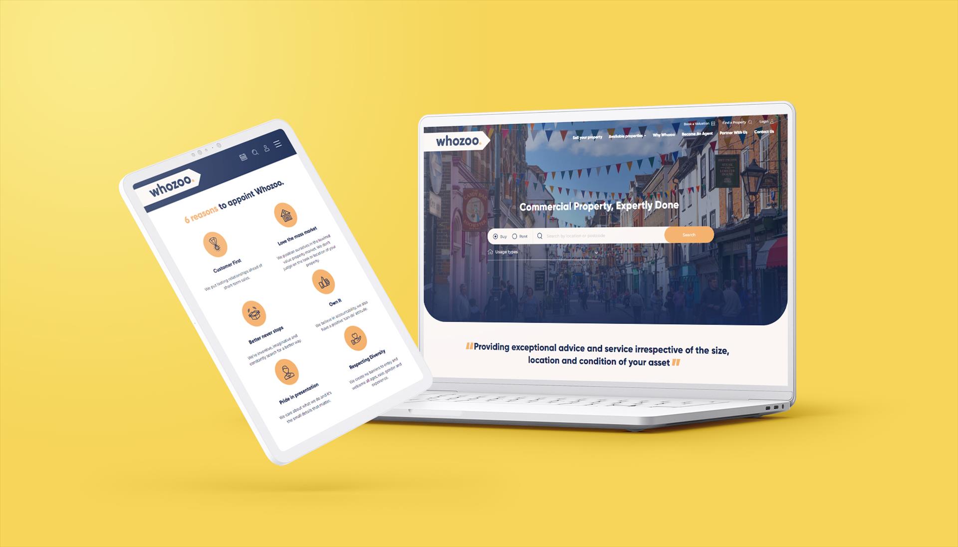 Whozoo Estate Agent Website Case Study