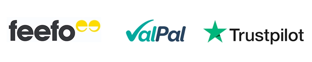 Feefo, ValPal and Trustpilot