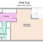 Type P1D Barbican flat