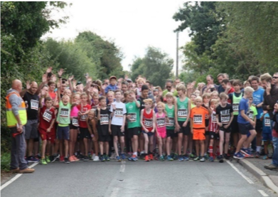 Langham Fun run, sponsored by Palmer and Partners, Colchester Estate Agents. 