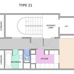 Type 21 Barbican flat