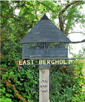 East Bergholt village. Rural. Places to live near Colchester. 