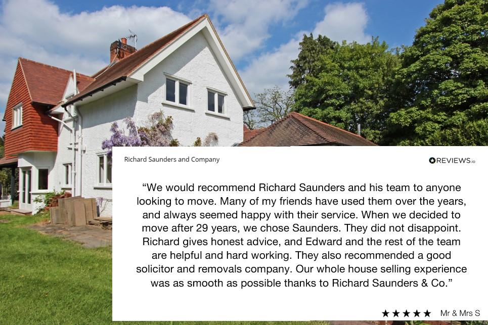 Sales Reviews Richard Saunders Agents, Banstead