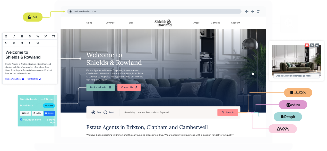 Responsive Estate Agent Websites that work on desktops